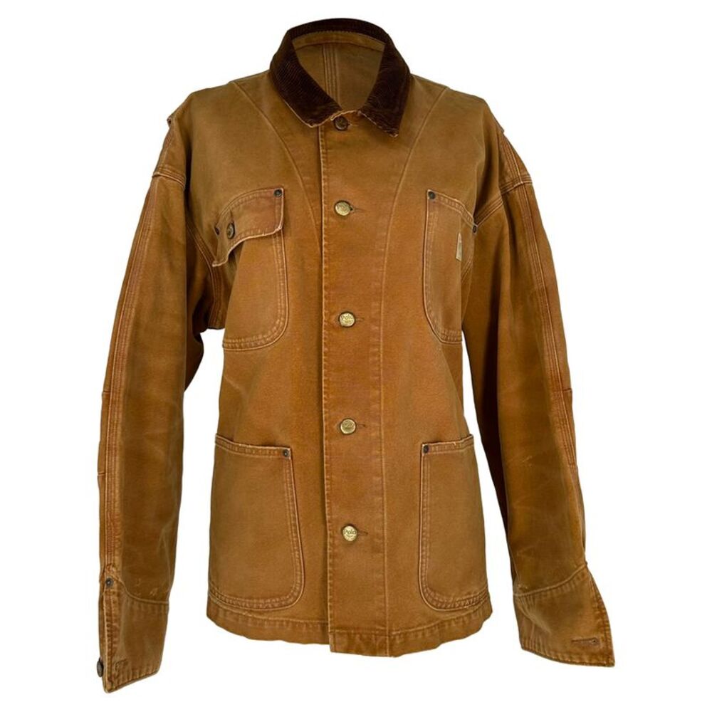 Ralph Lauren Polo Country Canvas Utility Jacket in Brown Cotton